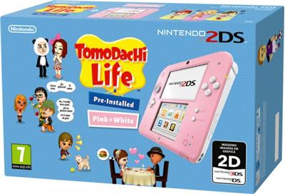 Nintendo 2DS Rosa + Tomodachi Life