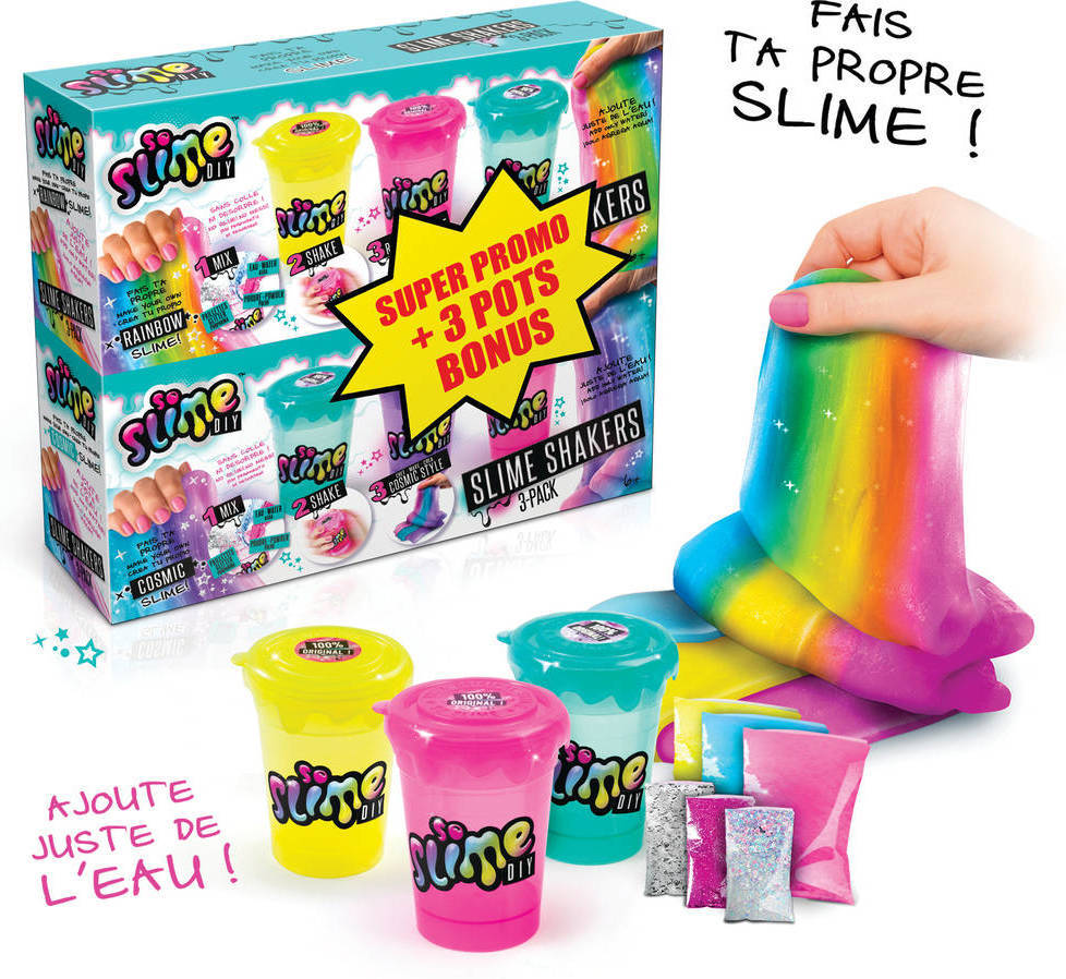 Juguete Canal Toys slime diy so 3 tarros de bonos ssc 019