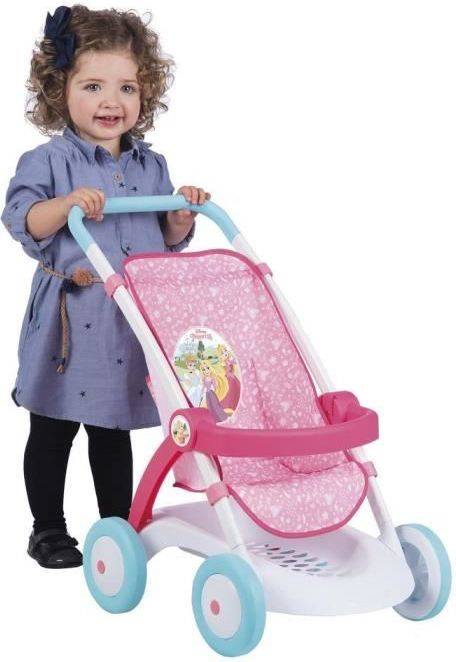 Carrito de Muñecas SMOBY Princesas Rosa