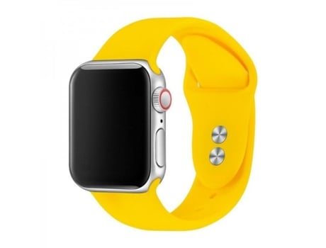 Correa SmoothSilicone para Apple Watch Series 9 - 45mm - Amarillo