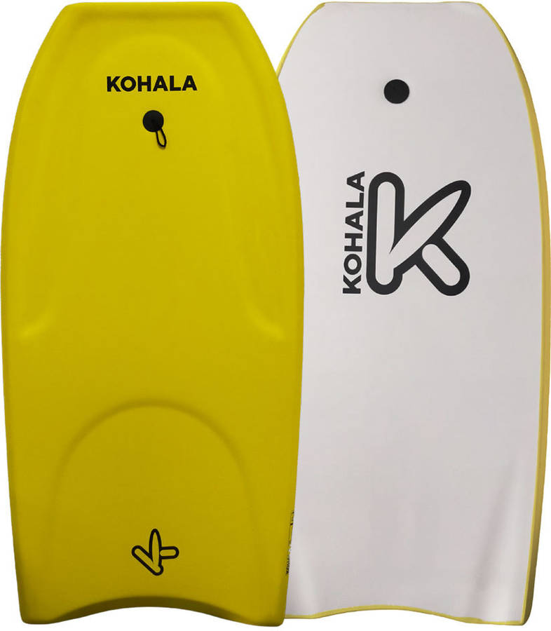 Tabla de Bodyboard KOHALA Amarilla (107 x 53.5 x 5.5 cm)