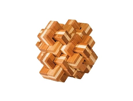 Puzzle FRIDOLIN (Madera - Marrón - 9 x 9 x 9 cm)