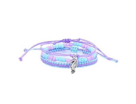 Pulseras De Hilo Playa De Verano Coloridos Accesorios Ajustables Regalos Para Mujeres Hombres Adolescentes Niñas Día De San Valentín, Estilo 1 ZMDE...