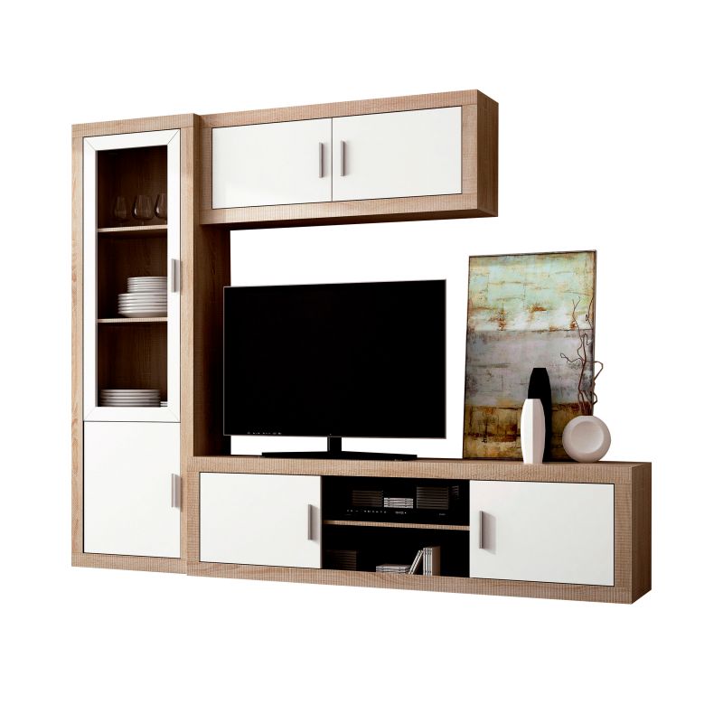 Nuka V1 Cambria blanco ancho x 1932cm alto homesouth grafito salon modular conjunto de muebles modelo acabado en y medidas 240