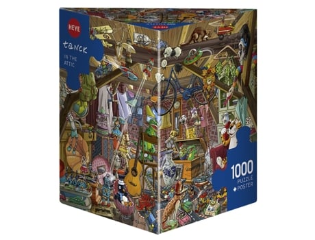 Puzzle 1000 Pcs Tanck In The Attic (9 años)