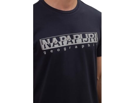 Camiseta de Hombre NAPAPIJRI Azul (S)