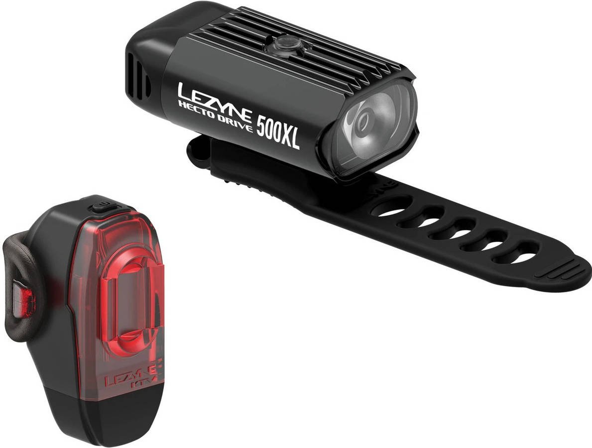 Luces de Seguridad LEZYNE Hecto 500 xl + ktv2 (TU - Negro)