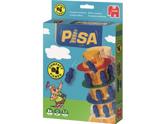 Jumbo Toren Van pisa reisspel juego creativo travel