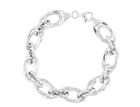 Pulsera Sigena en Plata de Ley 925 19 Cm