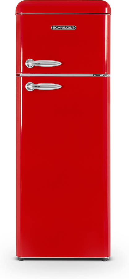 Frigorífico 2 puertas SCHNEIDER SCDD208VR (Estático - 150 cm - 211- Rojo)