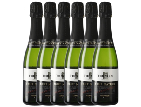 Espumante TORELLÓ Torelló Brut Nature Cava Gran Reserva (0.37 L - 6 unidades)