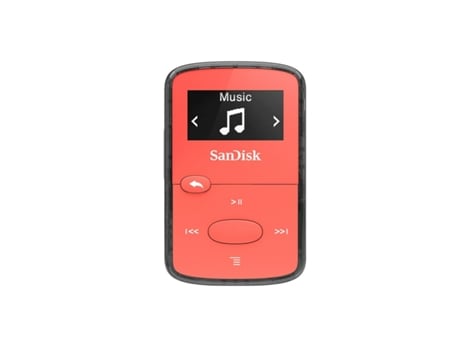 Reproductor MP4 SANDISK SDMX26-008G-E46R (Rojo - 8 GB)