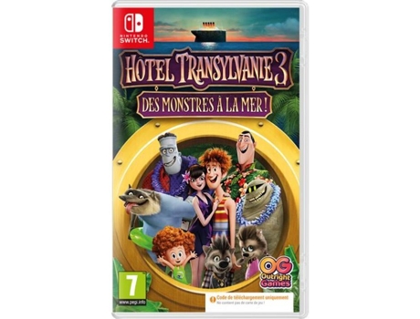 Juego Hotel Transylvania 3 Monstruos al agua Código de descarga Nintendo Switch