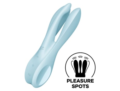 Vibrador SATISFYER Threesome 1 - Azul