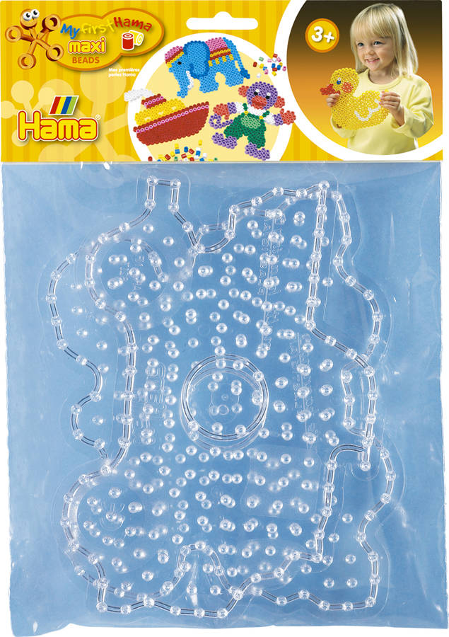 Bolsa Placa Pegboard y mariposa para hama maxi formas pixel beads 8258