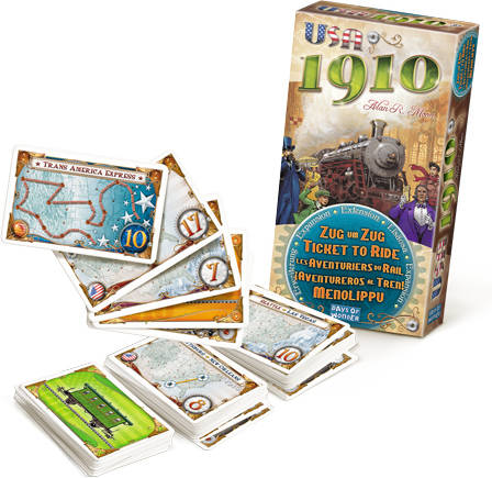 Expansión de Juego de Mesa DAYS OF WONDER Ticket to Ride – USA 1910