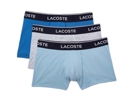 Conjunto de Bóxeres de Hombre LACOSTE Tribunais Multicolor - 3pcs (2XL)