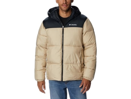 Abrigo COLUMBIA Hombre (XL - Beige)