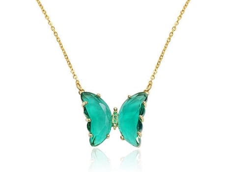 Collar femenino Creative All-Match Women Jewelry Butterfly Colgante Collar de clavícula para la fiesta