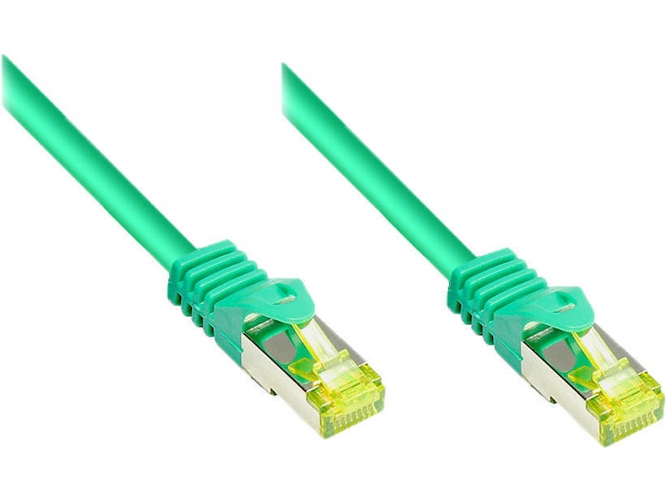 Cable de Red ALCASA (RJ45 - 3 m - Verde)