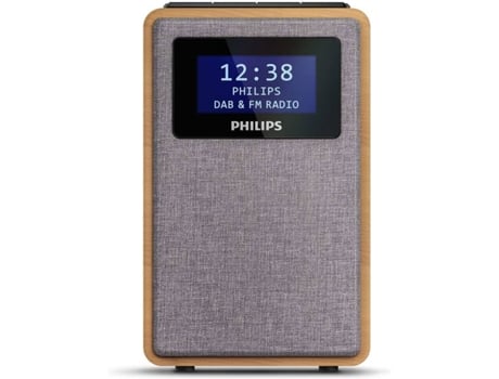 Radio Despertador Philips TADR402/12 FM Gris