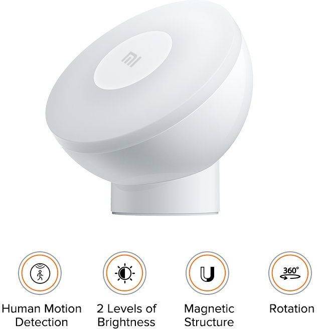 Sensor de luz XIAOMI Mi Motion-Activated Night Light 2