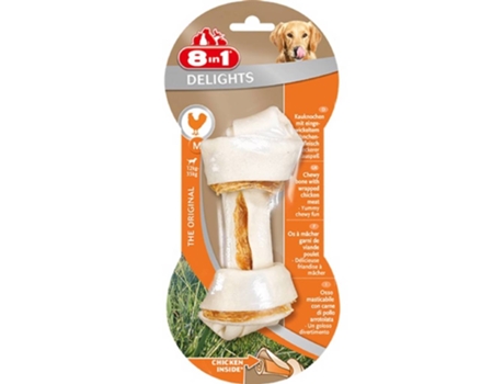 Hueso Relleno para Perro con Carne M 16 Cm TETRA