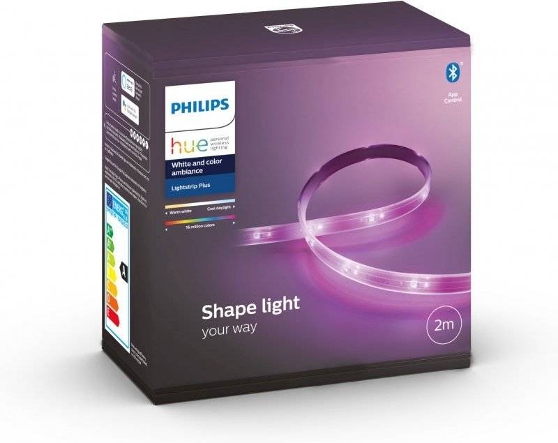 Tira LED PHILIPS Hue Lightstrip Plus V4 (2 metros)