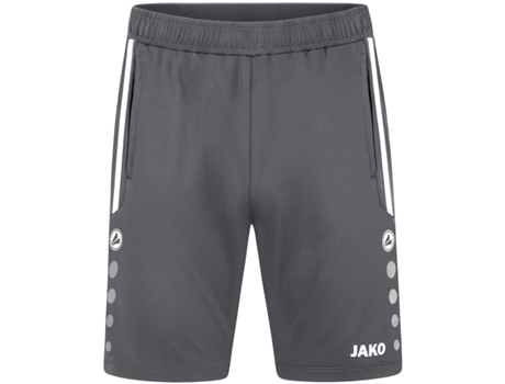 Pantalones Cortos JAKO (Niño Unisex - Gris - 7/8 Años)