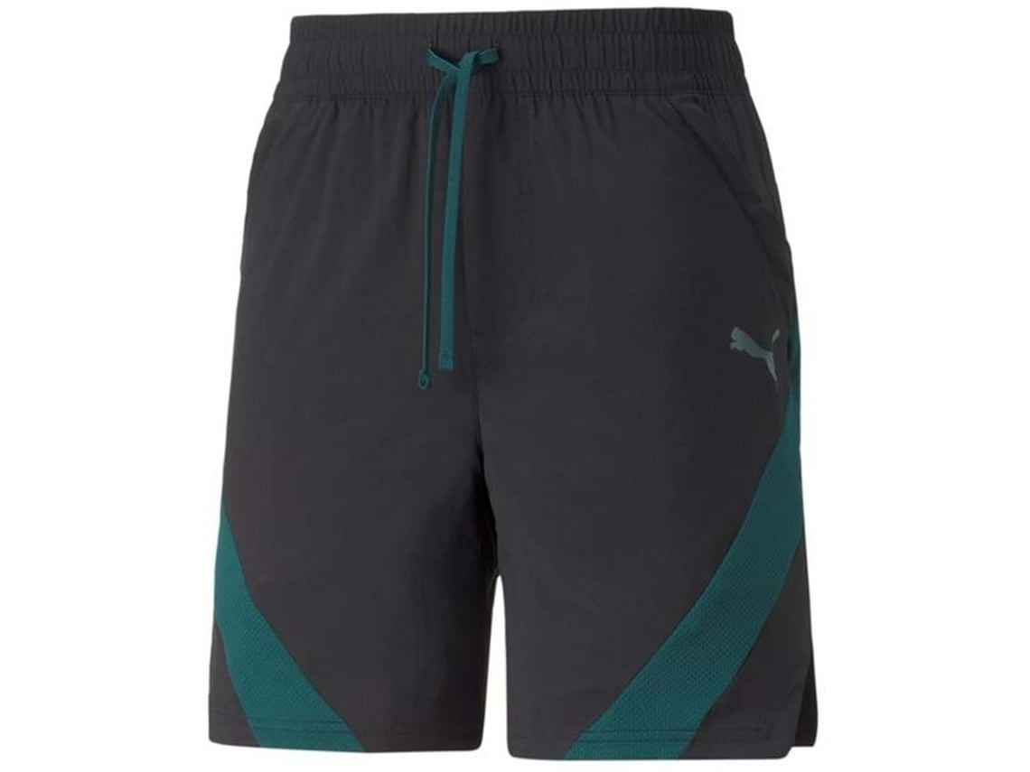 Pantalones Cortos de Hombre PUMA Train Fit Woven Sintetico Negro (M)