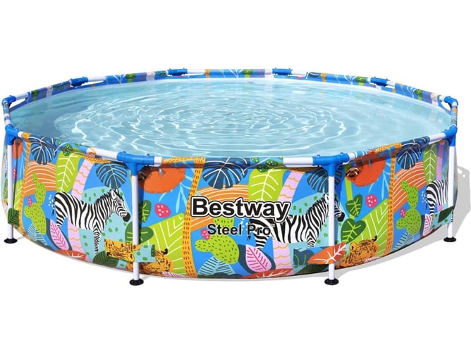 Piscina Desmontable Tubular infantil bestway steel pro 305x66 cm azul 305x66cm