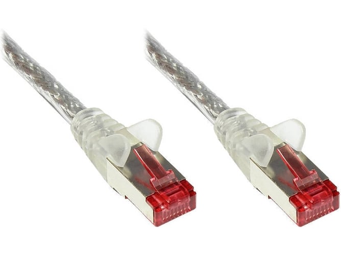 Cable de Red ALCASA (RJ45 - 50 cm - Transparente)