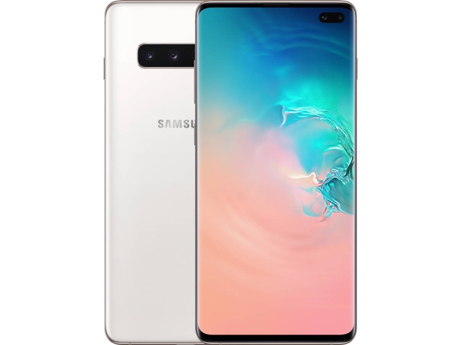 Smartphone SAMSUNG Galaxy S10+ (6.4'' - 8 GB - 128 GB - Branco Cerámico)