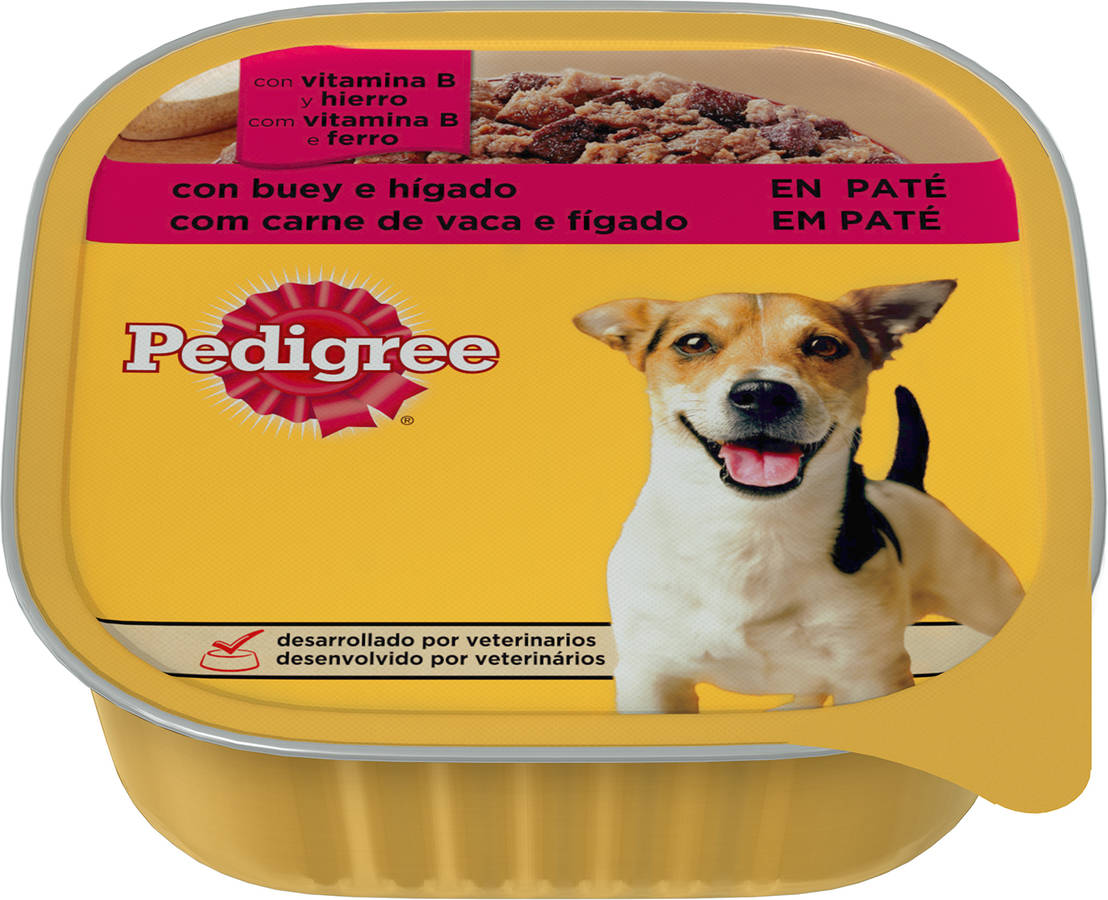 Pienso para Perros PEDIGREE (300g - Adulto - Sabor: Vaca)