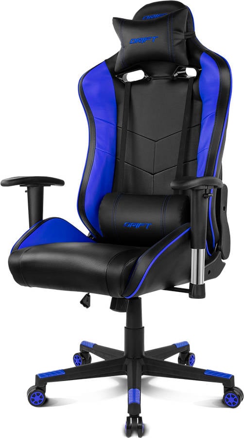 Silla Gaming DRIFT DR85 (Hasta 150 kg - Elevador a Gas Clase 4 - Azul)