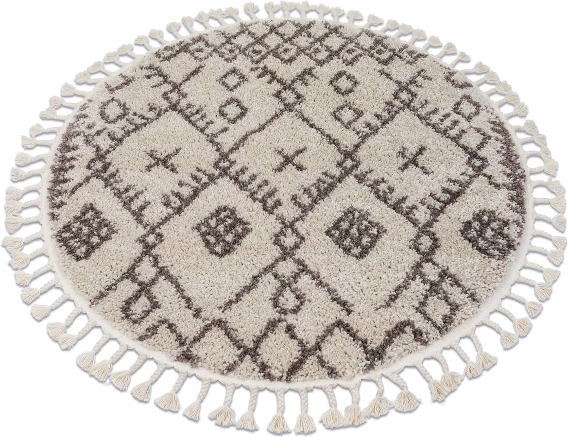 Alfombra DYWANY LUSZCZOW Berber Tanger B5940 (Beige - 120 cm - Polipropileno)