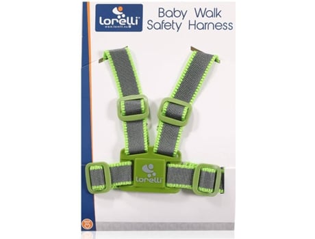 Cinto de caminhada LORELLI Baby Walk Grey & Green