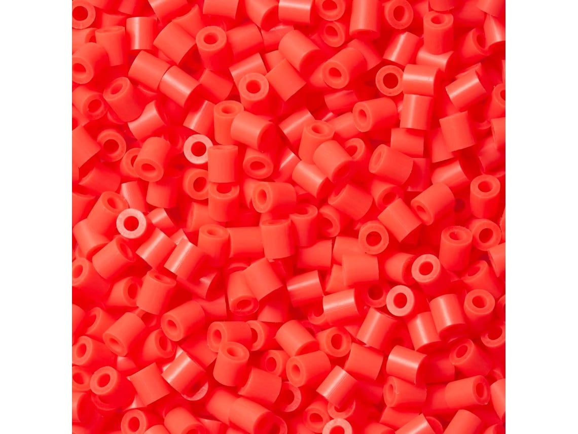 Juego de Mosaicos HAMA Set de Cuentas de Plastico midi red (1000