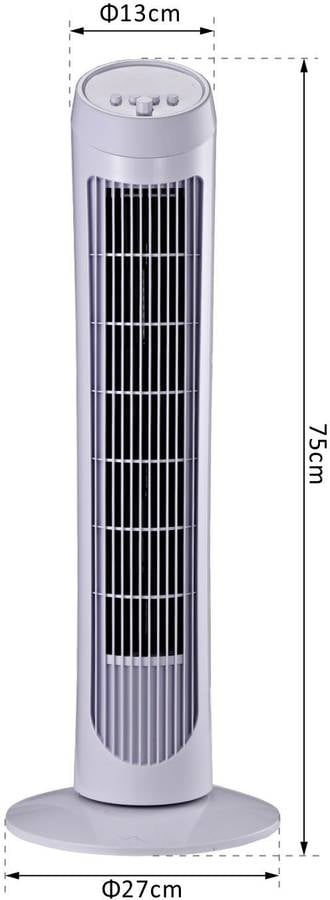 Columna de Aire HOMCOM 824-002WT