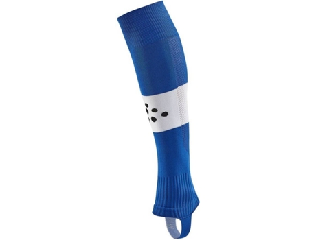 Calcetines para Hombre CRAFT Pro Control Listra Sem Pés Azul para Fútbol (Tamaño Unico)