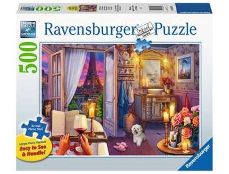 Puzzle RAVENSBURGER Cozy Bathroom rompecabezas 500 pieza(s) Arte