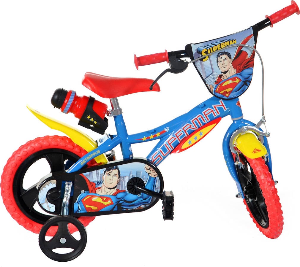 Bicicleta SUPERMAN Azul (Edad Minima: 3 años - 12")