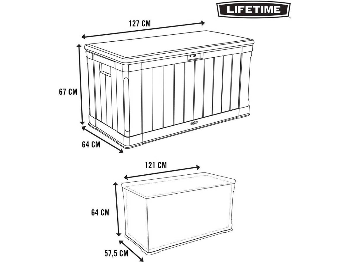 Armario exterior doble puerta LIFETIME