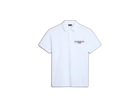 Polo de Hombre NAPAPIJRI Aylmer Outro Blanco (XL)