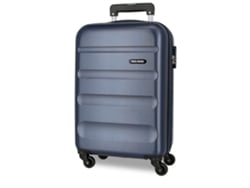 Maleta de Cabina ROLL ROAD Flex Extensible Azul Oscuro (38x55x20+5cm - 35L)