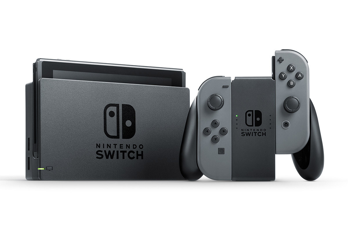 Consola Nintendo Switch HW Gris (32 GB)