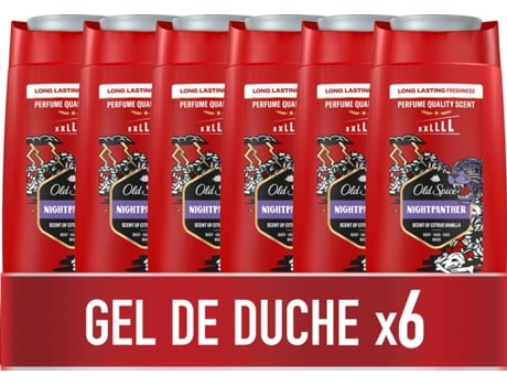 Gel de Duche OLD SPICE Night Panter (6 X 675 ml)