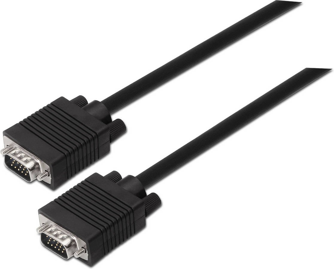 Cable de Vídeo (VGA - 3 m - Negro)