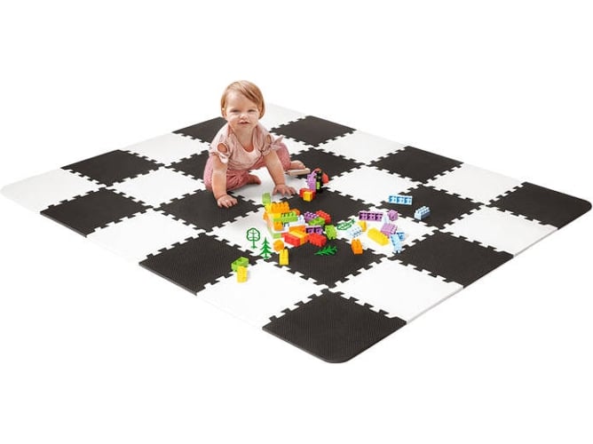 Alfombra de Actividades KINDERKRAFT Luno Black