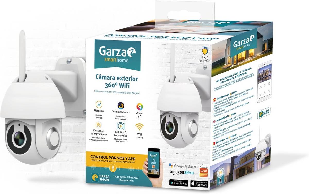 Cámara de Vigilancia GARZA IP WiFi 360º